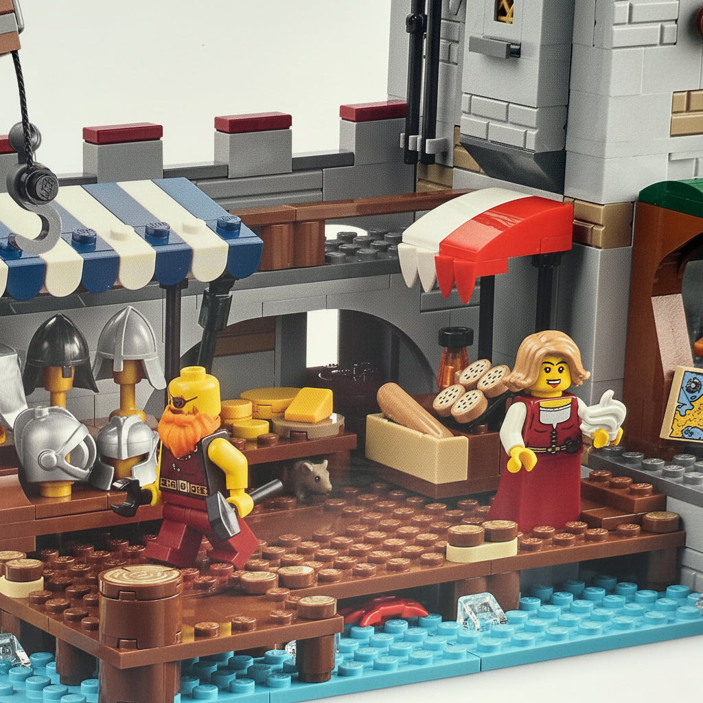 MEDIEVAL SEASIDE MARKET (910047)