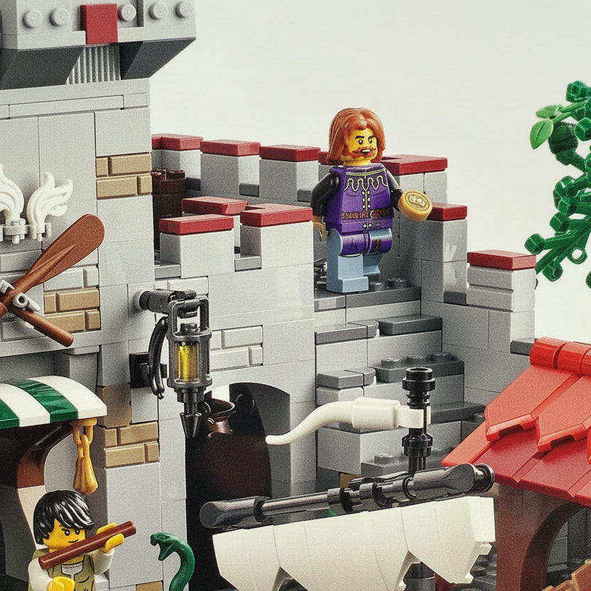 MEDIEVAL SEASIDE MARKET (910047)