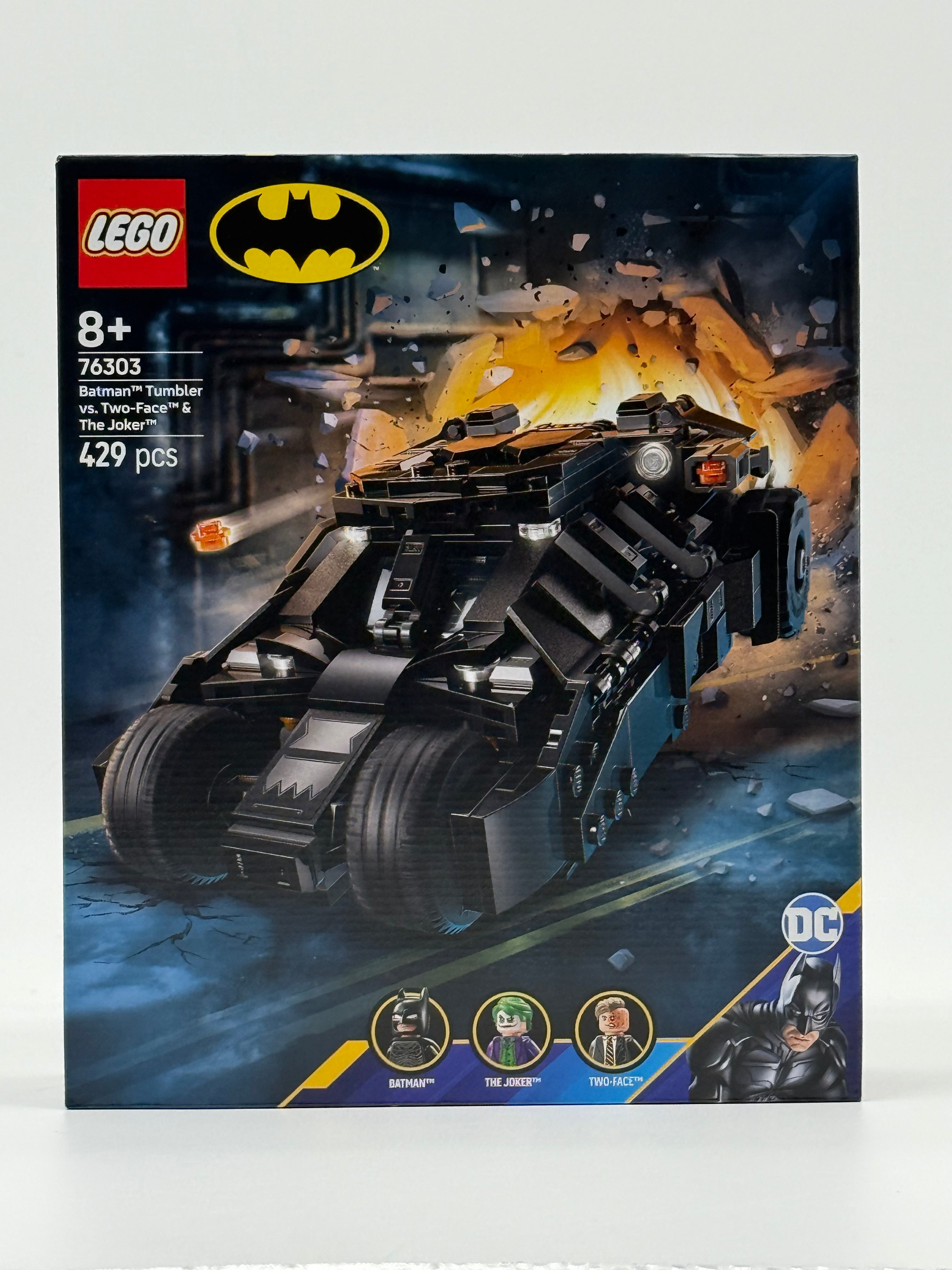 BATMAN TUMBLER vs. TWO FACE & JOKER (76303)