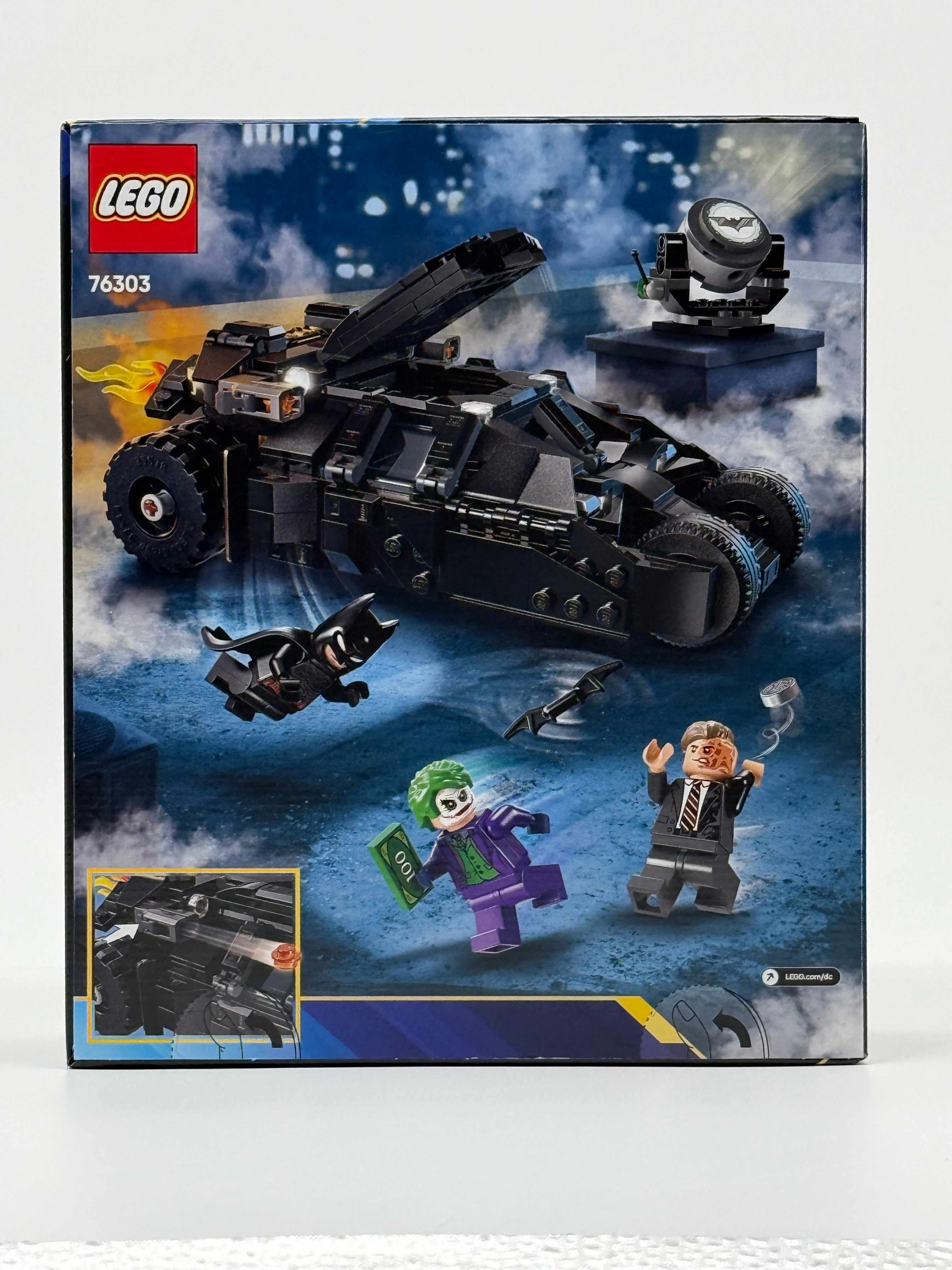 BATMAN TUMBLER vs. TWO FACE & JOKER (76303)