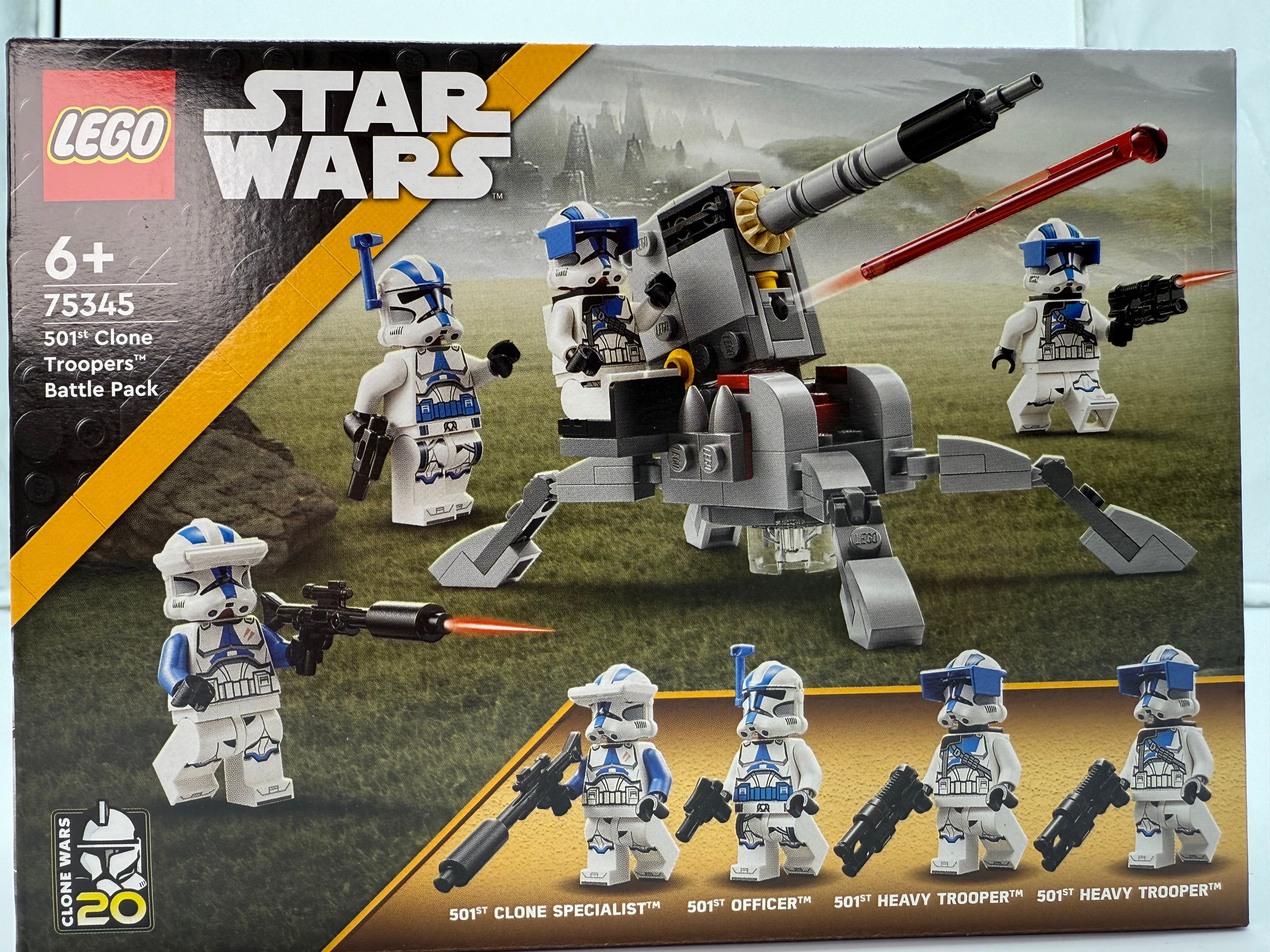 501st CLONE TROOPER BATTLE PACK (75345)