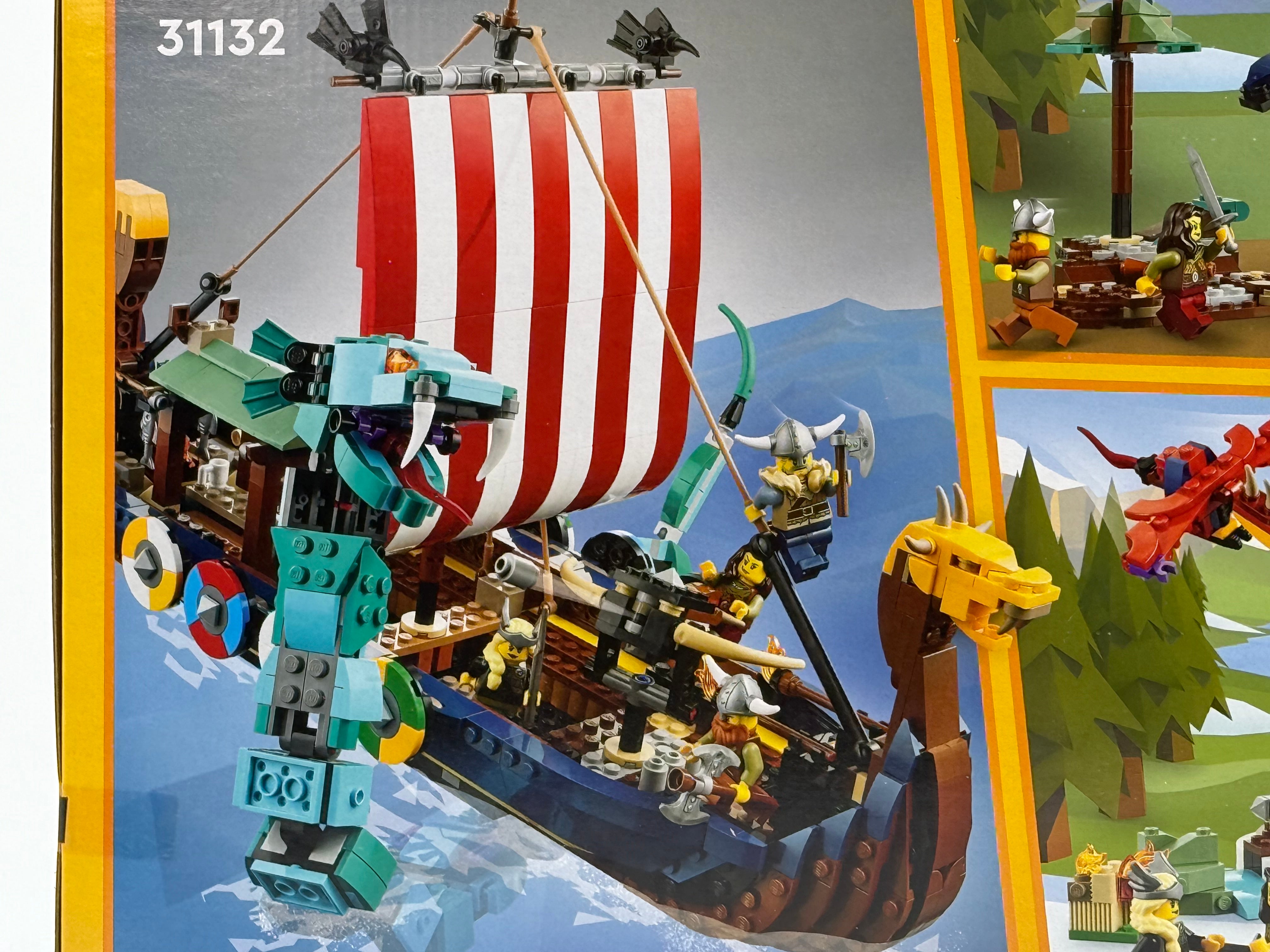 VIKING SHIP AND MIDGARD SERPENT (31132)