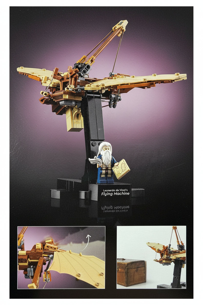 LEONARDO DA VINCI'S FLYING MACHINE (10363)