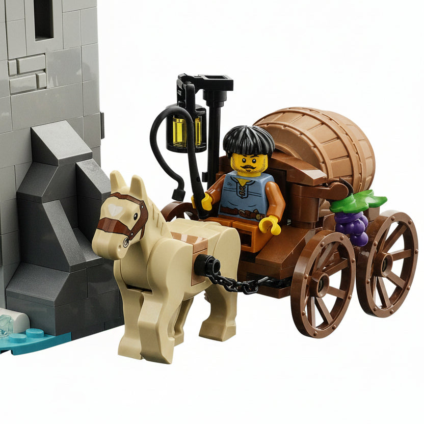 MEDIEVAL SEASIDE MARKET (910047)