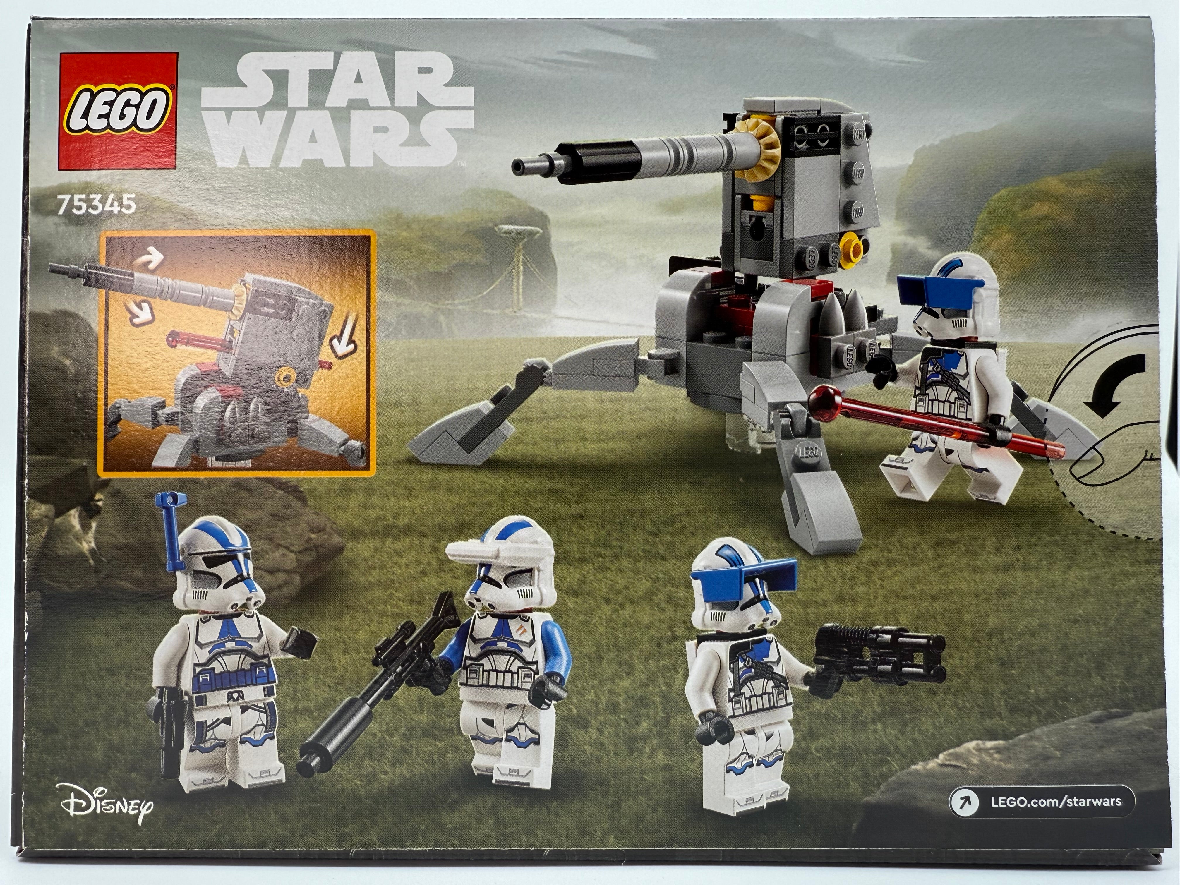 501st CLONE TROOPER BATTLE PACK (75345)
