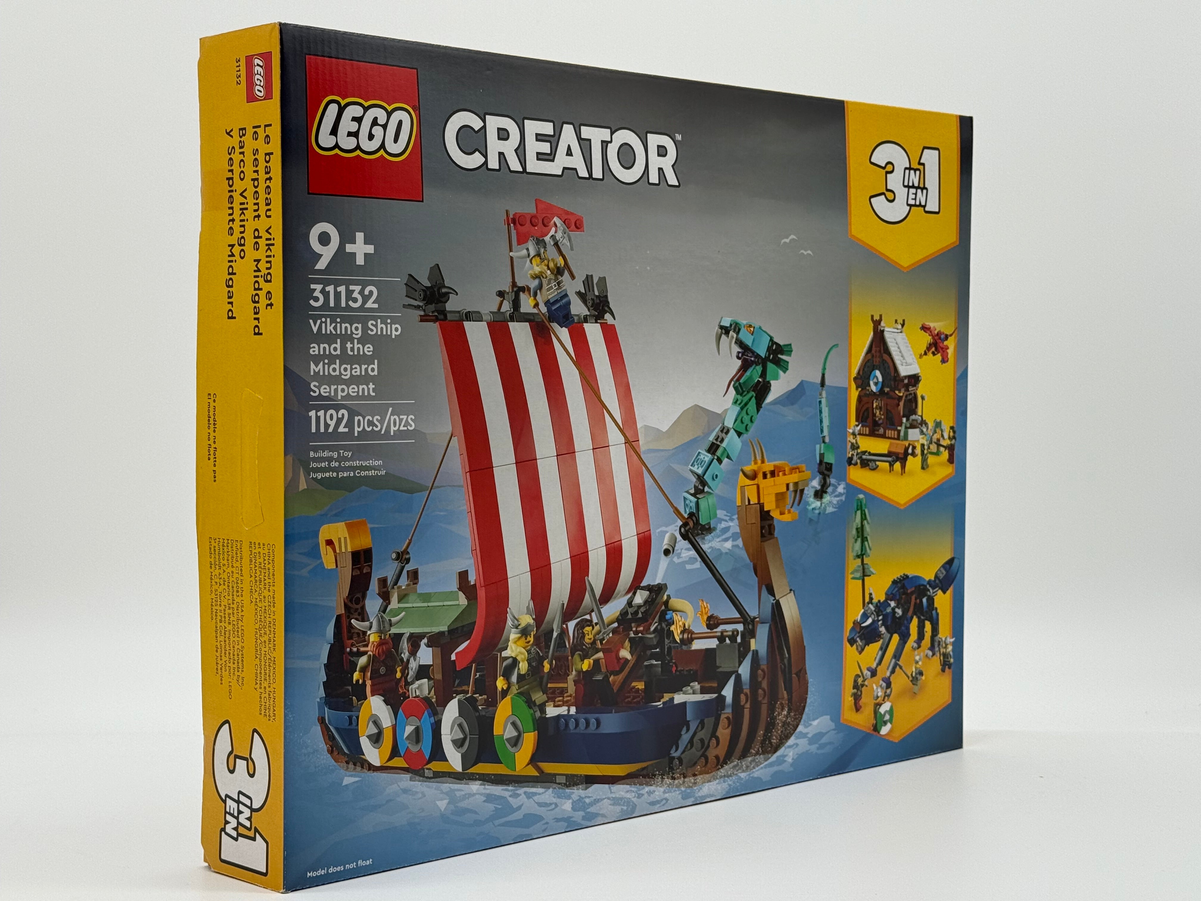 VIKING SHIP AND MIDGARD SERPENT (31132)