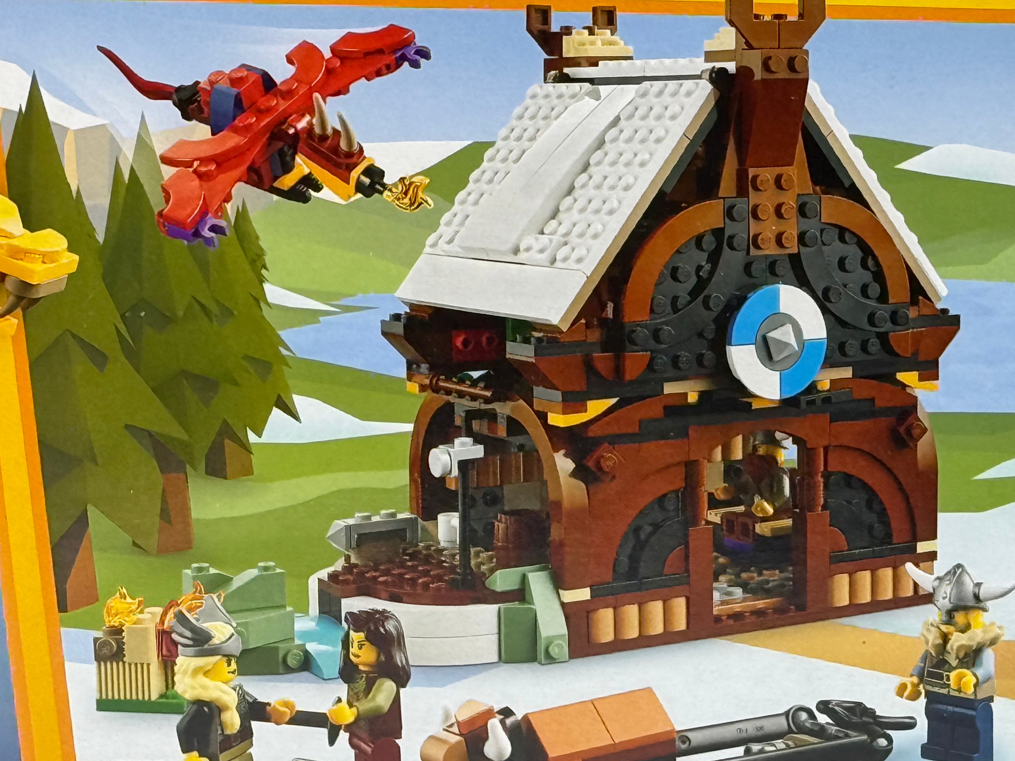 VIKING SHIP AND MIDGARD SERPENT (31132)