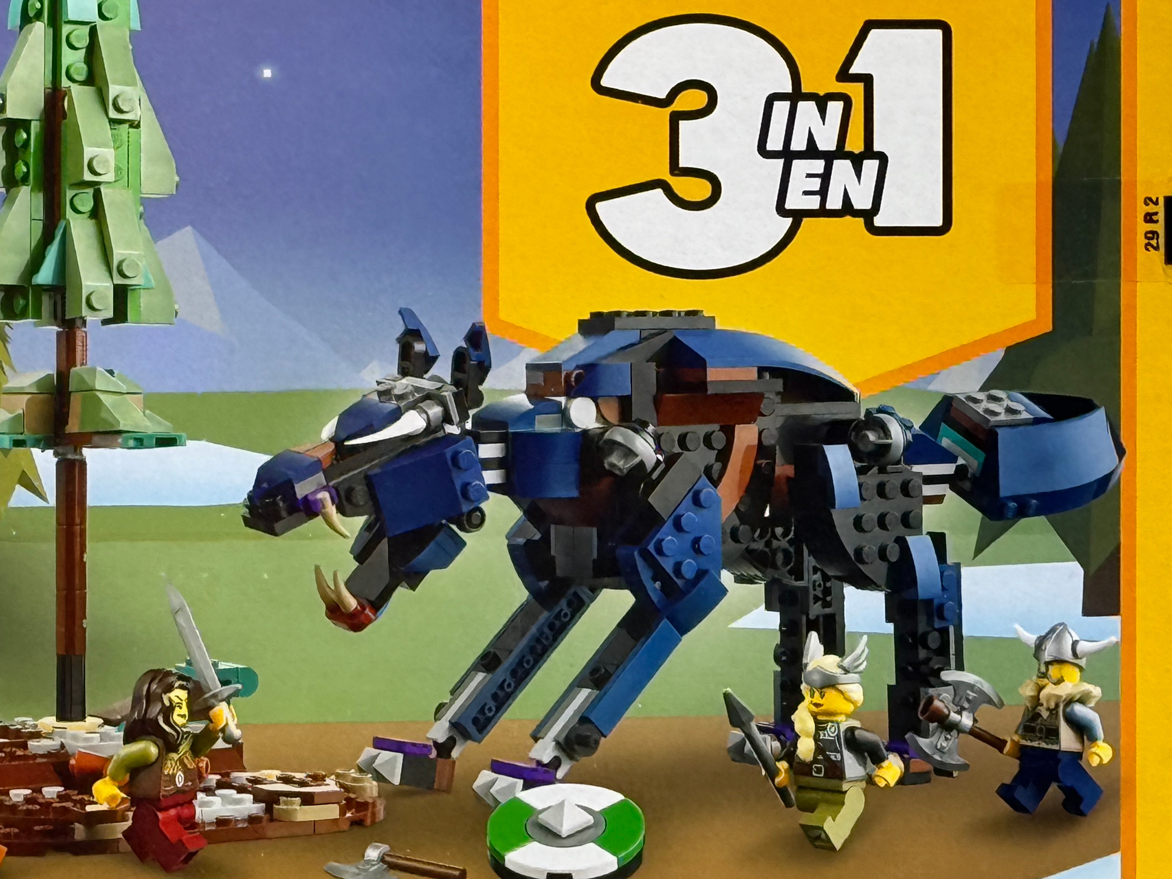 VIKING SHIP AND MIDGARD SERPENT (31132)